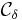 \mathcal{C}_\delta\,