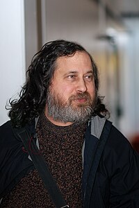 Stallman i Oslo, 2009.