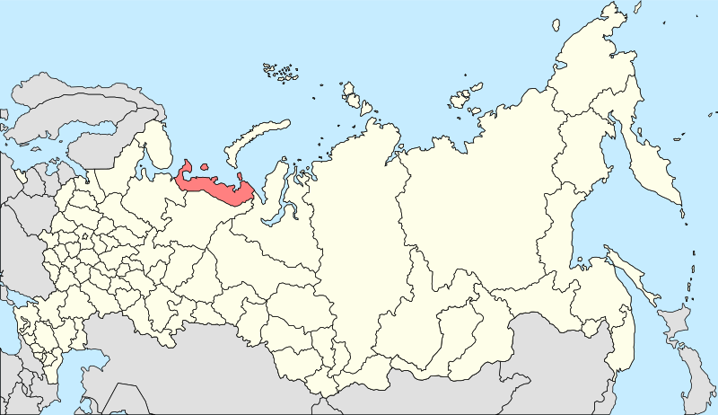 Fil:Map of Russia - Nenets Autonomous Okrug (2008-03).svg