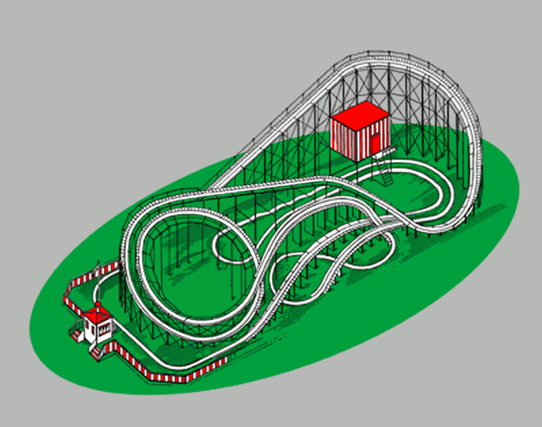 Fil:Roller coaster picture dibujo montaña rusa.png