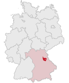 Landkreis Amberg-Sulzbach läge i Tyskland
