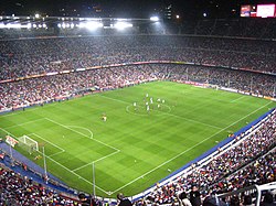 Match på Camp Nou