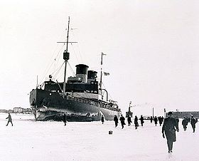 Jääkarhu i Helsingfors år 1926