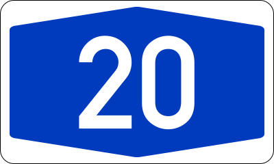 Fil:Bundesautobahn 20 number.svg
