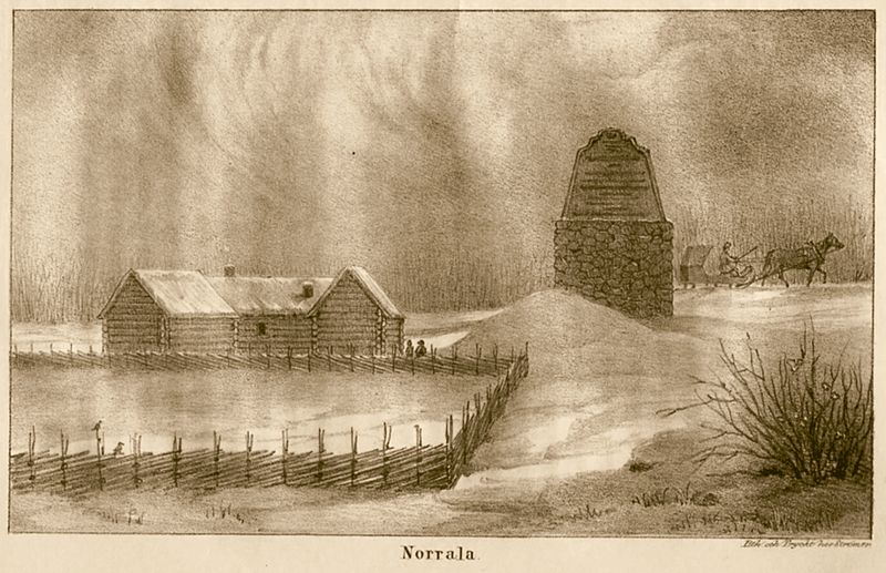 Fil:Norrala kungsgård 1809 CE Bladh.jpg