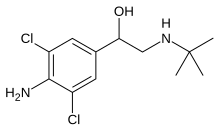 Clenbuterol skeletal.svg