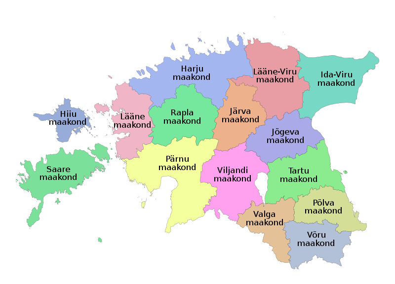 Fil:Eesti maakonnad 2006.svg