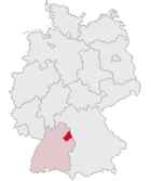 Landkreis Schwäbisch Halls läge i Tyskland
