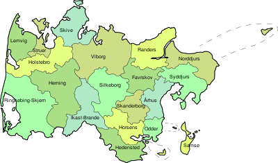 Region Midtjyllands kommuner