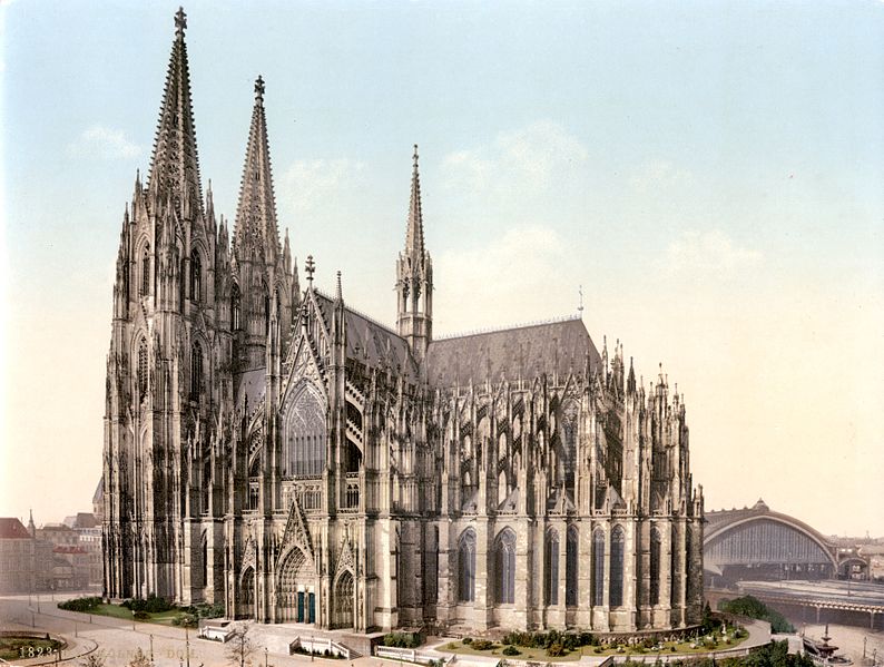 Fil:Kölner Dom um 1900.jpg