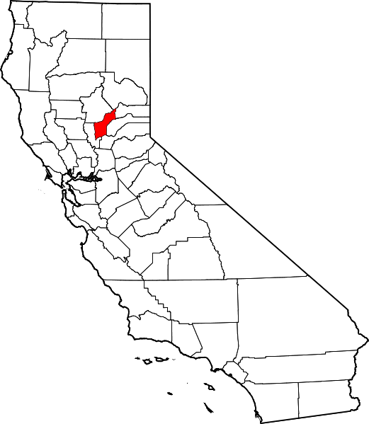 Fil:Map of California highlighting Yuba County.svg