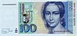 100 Deutsche Mark, Framsida