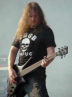 Meshuggah - Dick Lövgren - 2008 Melbourne.jpg