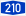 Bundesautobahn 210 number.svg