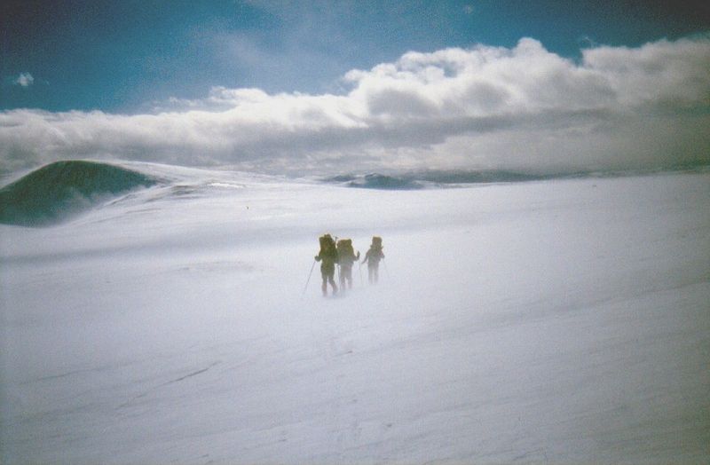 Fil:Sarek nationalpark snowsmoke.jpg