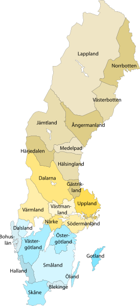 Fil:Sverigekarta-Landskap Text.svg
