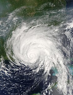 Orkanen Dennis den 10 juli, 2005