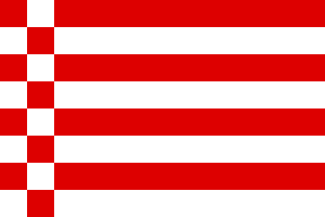 Den bremiska delstatsflaggan
