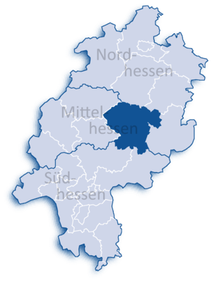 Vogelsbergkreis i Hessen