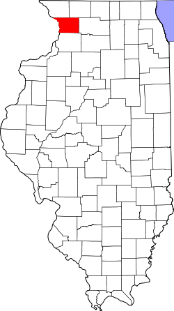 Fil:Map of Illinois highlighting Carroll County.svg
