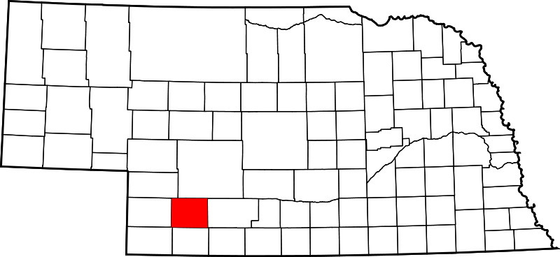 Fil:Map of Nebraska highlighting Hayes County.svg