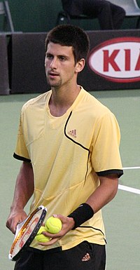 Novak Djokovic 2007 Australian Open R1.jpg