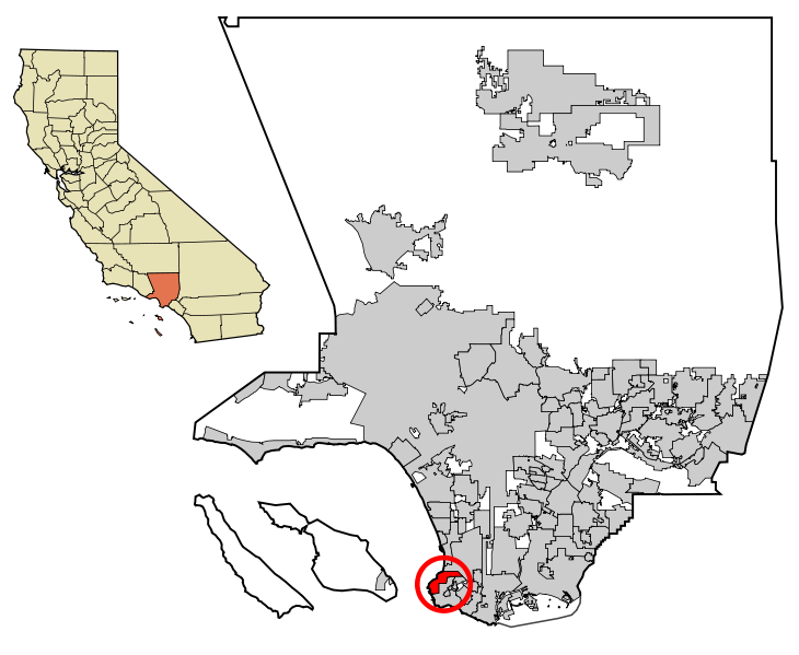 Fil:LA County Incorporated Areas Palos Verdes Estates highlighted.svg