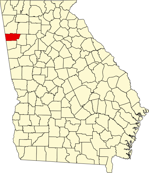 Fil:Map of Georgia highlighting Polk County.svg