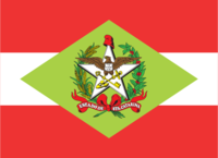 Santa Catarinas flagga