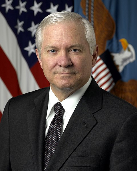 Fil:Robert Gates, official DoD photo portrait, 2006.jpg