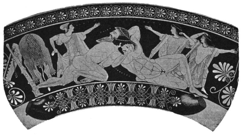 Fil:Herakles brottas med jätten Antaios, Nordisk familjebok.jpg