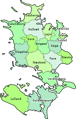 Region Sjællands kommuner