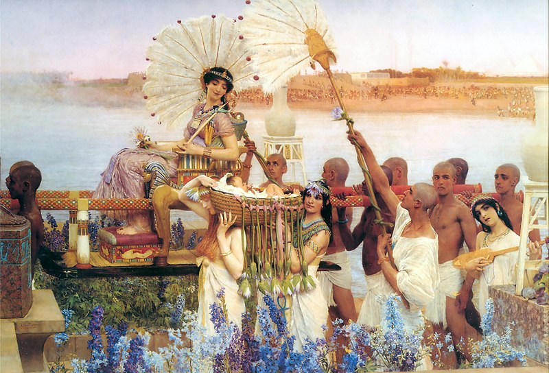 Fil:1904 Lawrence Alma-Tadema - The Finding of Moses.jpg
