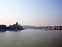 Floden Donau, en känd flod och geografiskt objekt