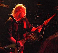 Karl Sanders live med Nile under Ozzfest 2007