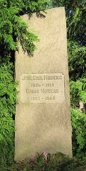 Fil:Grave of swedish professor Johan Christian Moberg.jpg