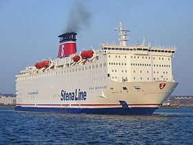 M/S Stena Scandinavica i Kiels hamn år 2006