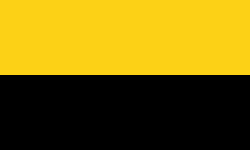 Den sachsen-anhaltiska delstatsflaggan