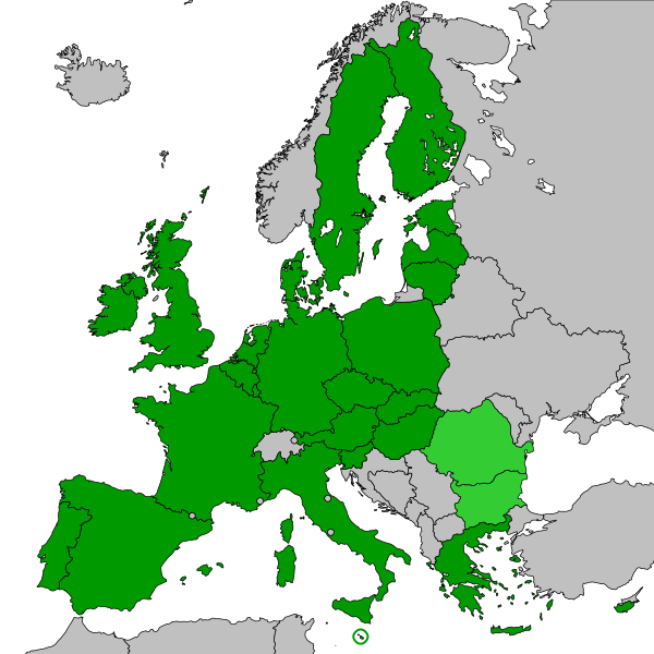 Fil:European Union and Bulgaria and Romania.svg