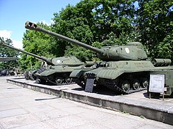 Polsk T-34 modell 1943 i Poznań, Polen
