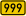 Bundesstraße 999 number.svg