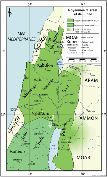 Fil:Map Israel Judea 926 BC-fr.svg