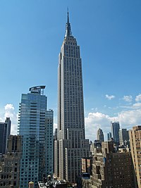 Empire State Building var världens högsta byggnadsverk från 1931 till 1967.