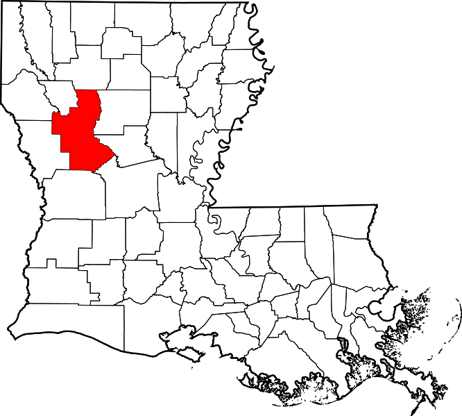 Fil:Map of Louisiana highlighting Natchitoches Parish.svg