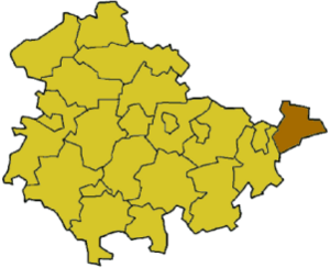 Landkreis Altenburger Land i Thüringen