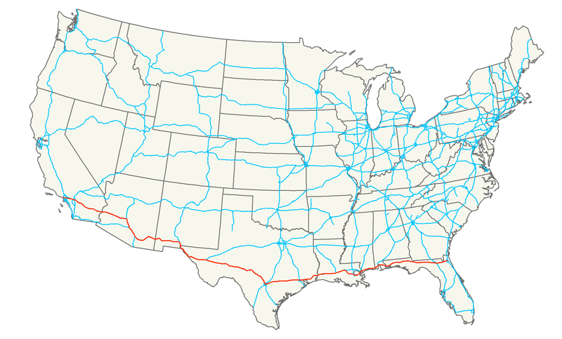 Fil:Interstate 10 map.png