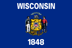 Fil:Flag of Wisconsin.svg
