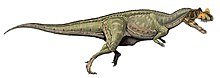 Illustration av Ceratosaurus nasicornis.