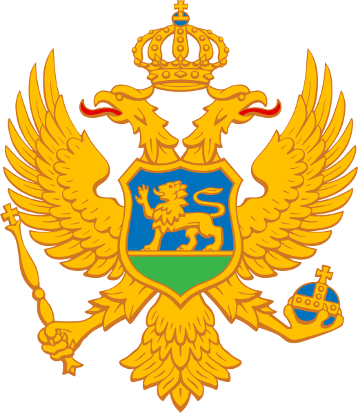Fil:Coat of arms of Montenegro.svg
