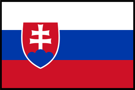 Fil:Flag of Slovakia (bordered).svg